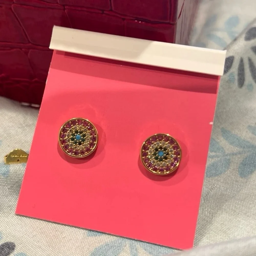 Kate spade evil eye Studs NWT #1313